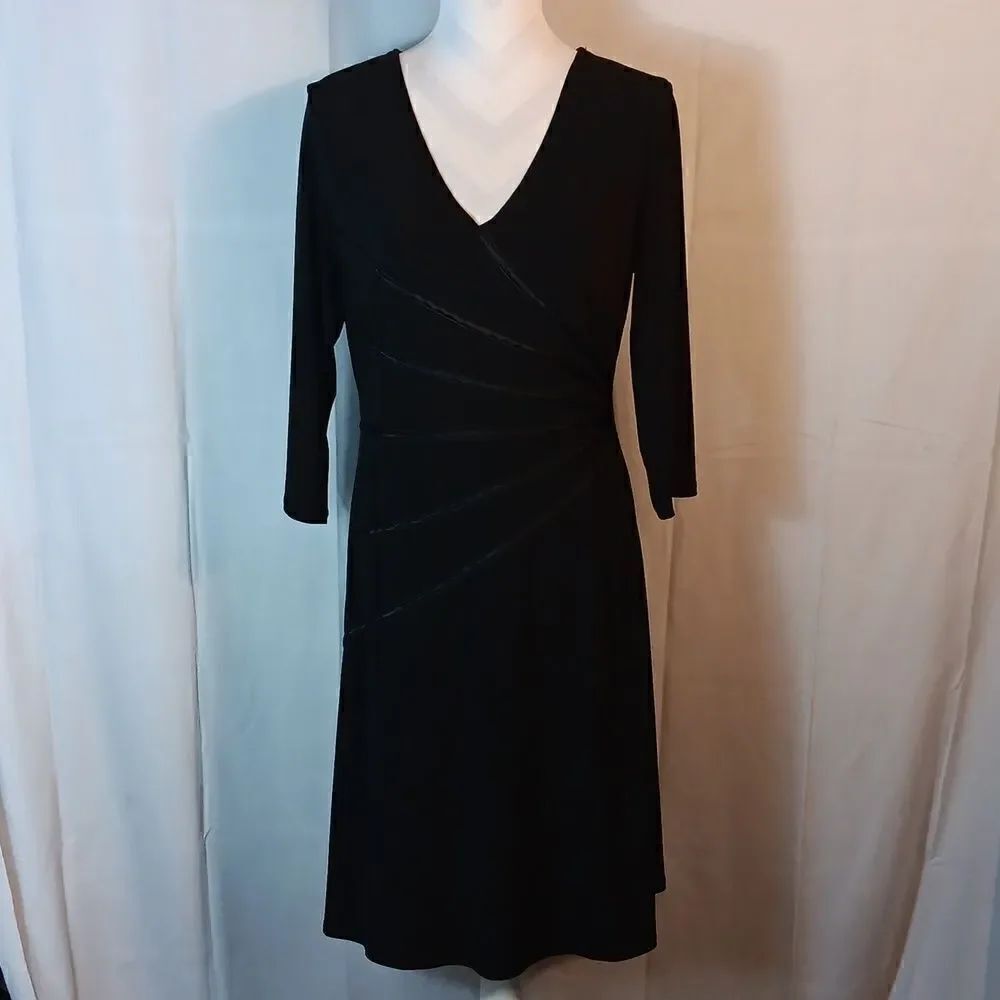 East 5th Black Midi Dress